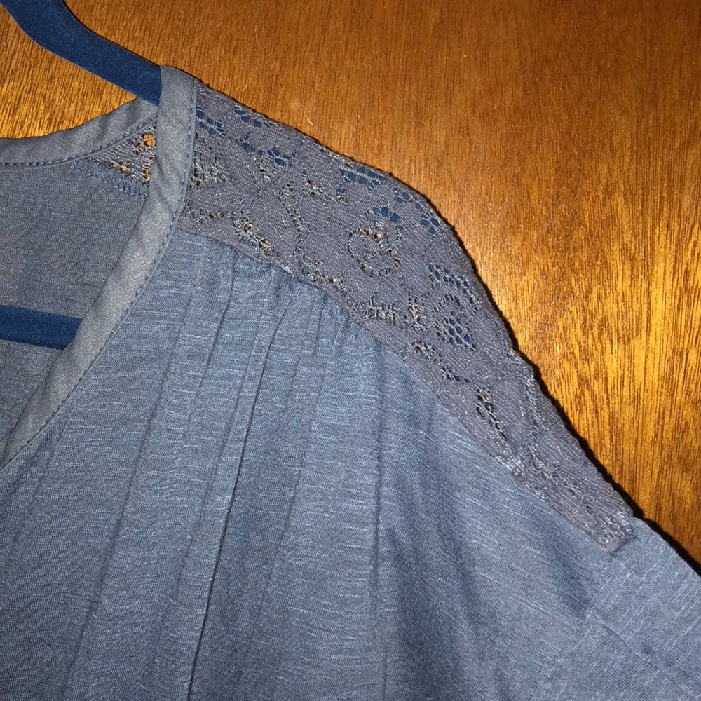 Blue American Rag top - Picture 2 of 3